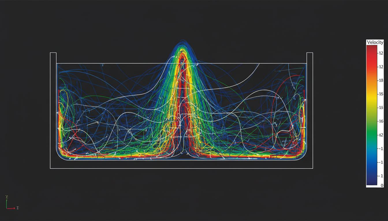 Brewery DAF CFD optimisation velocity contours