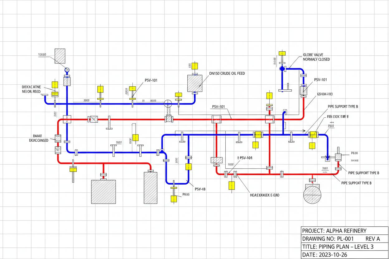Piping Layout Drawings